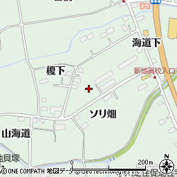 福島県新地町（相馬郡）小川（ソリ畑）周辺の地図