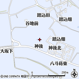 福島県新地町（相馬郡）大戸浜（神後北）周辺の地図