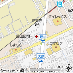 紳士服のコナカ新潟大学前店周辺の地図