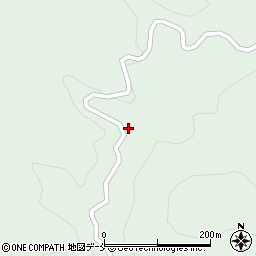 福島県伊達市梁川町山舟生箒畑周辺の地図