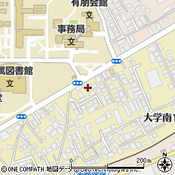 株式会社リビングギャラリー　新潟大学前店周辺の地図