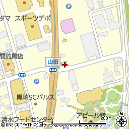 三宝亭 山田店周辺の地図