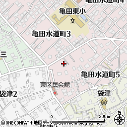 立正佼成会新潟教会亀田法座所周辺の地図