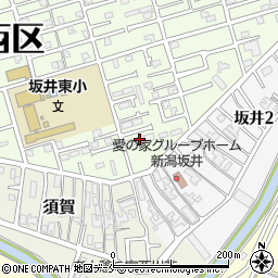 リベロ坂井東Ｂ棟周辺の地図