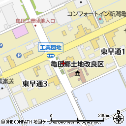 セコム上信越新潟東支社周辺の地図