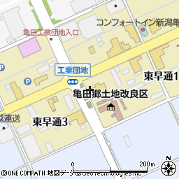 セコム上信越株式会社　新潟東支社周辺の地図