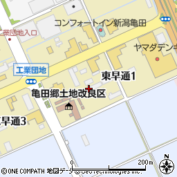 株式会社仙台銘板　新潟営業所周辺の地図