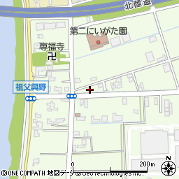 新潟県新潟市江南区祖父興野250周辺の地図