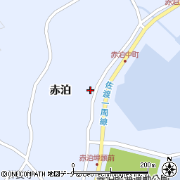 新潟県佐渡市赤泊174周辺の地図