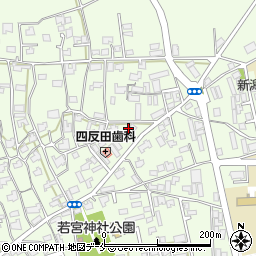 ファミリーマート新潟五十嵐店周辺の地図