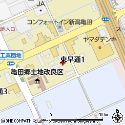 イワコンハウス新潟株式会社周辺の地図
