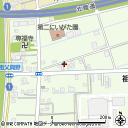 新潟県新潟市江南区祖父興野248周辺の地図