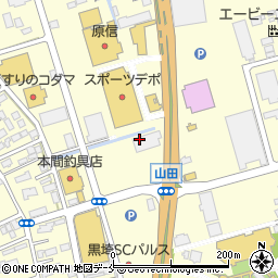 コメリリフォーム黒埼店周辺の地図