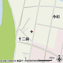 新潟県新潟市北区小杉周辺の地図