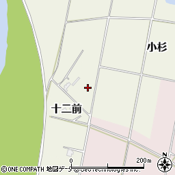 新潟県新潟市北区小杉周辺の地図
