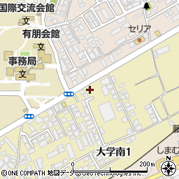 新潟県新潟市西区大学南1丁目7809-19周辺の地図