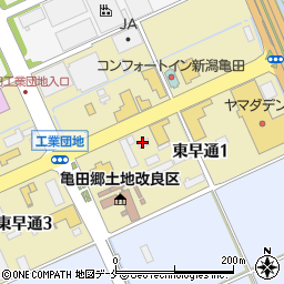 株式会社エイブルネットワーク新潟亀田店サイトワン周辺の地図