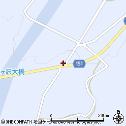 山形県米沢市赤崩20156周辺の地図