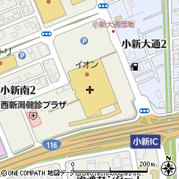 四六時中 新潟西店周辺の地図
