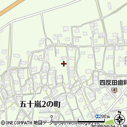 新潟県新潟市西区五十嵐２の町周辺の地図