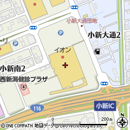ＢｅＲｉｃｈ　イオン新潟西店周辺の地図