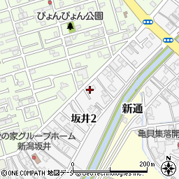 株式会社サニクリーン甲信越　クリーンサービス新潟周辺の地図