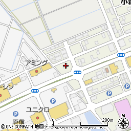 ベルライム小新店周辺の地図