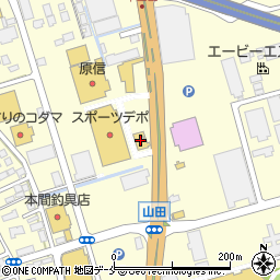 レストラン三宝新潟黒埼本店周辺の地図