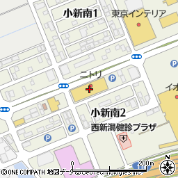 ホームファッションニトリ新潟店周辺の地図