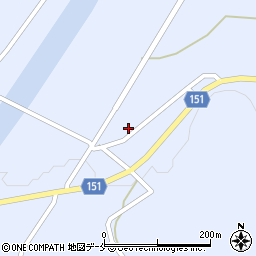 山形県米沢市赤崩19927周辺の地図