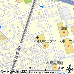 ブックオフ　新潟黒埼インター店周辺の地図