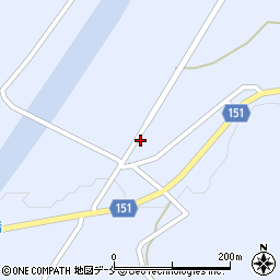 山形県米沢市赤崩19904周辺の地図