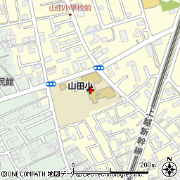新潟市ひまわりクラブ　山田ひまわりクラブ第２周辺の地図