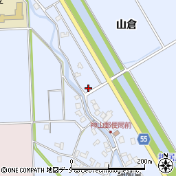 新潟県阿賀野市山倉449周辺の地図