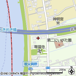 財団法人新潟県環境分析センター　本部周辺の地図