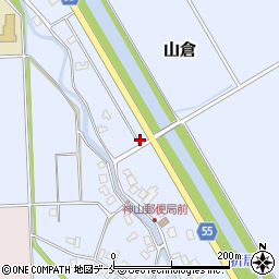 新潟県阿賀野市山倉447周辺の地図