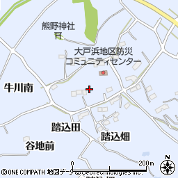 福島県相馬郡新地町大戸浜宮田周辺の地図