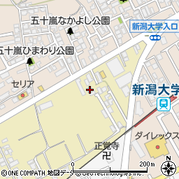 新潟県新潟市西区大学南1丁目6682-1周辺の地図