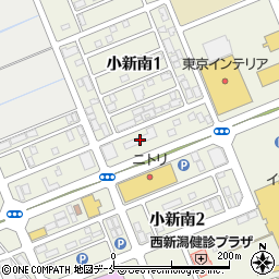 ファイテンショップ新潟小新店周辺の地図