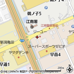 カレーハウスＣｏＣｏ壱番屋新潟亀田店周辺の地図