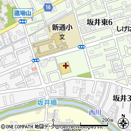 新潟県新潟市西区坂井東6丁目20周辺の地図