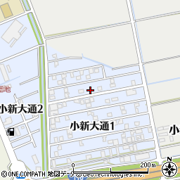 新潟県新潟市西区小新大通1丁目5-18周辺の地図