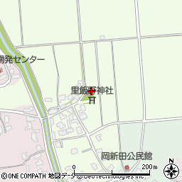 新潟県新潟市北区里飯野周辺の地図
