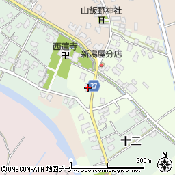 亀田屋周辺の地図