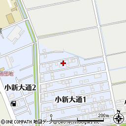 新潟県新潟市西区小新大通1丁目3-32周辺の地図