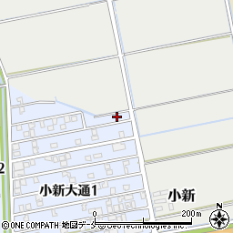 新潟県新潟市西区小新大通1丁目4-15周辺の地図