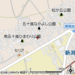 新潟県新潟市西区五十嵐１の町6728-14周辺の地図