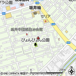 新潟県新潟市西区坂井東4丁目10周辺の地図