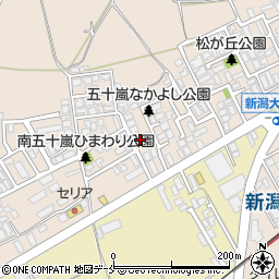 新潟県新潟市西区五十嵐１の町6728周辺の地図