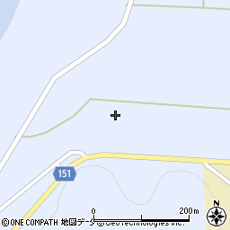 山形県米沢市赤崩（下畑）周辺の地図